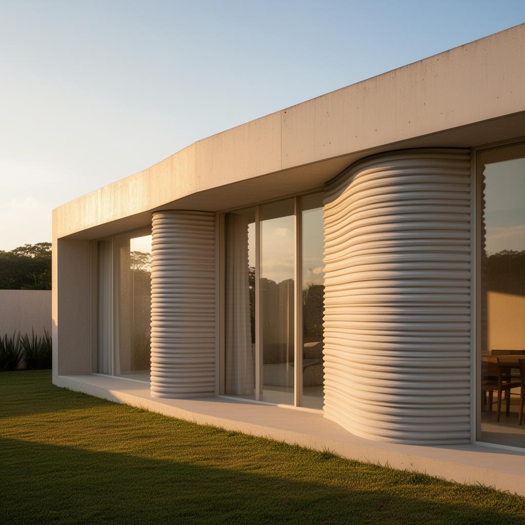 Casa Zítria — modelo habitacional impresso em 3D